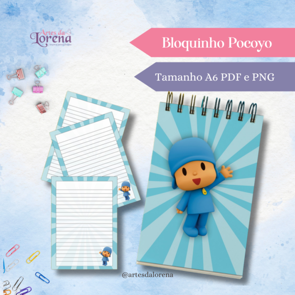 Bloquinho Pocoyo