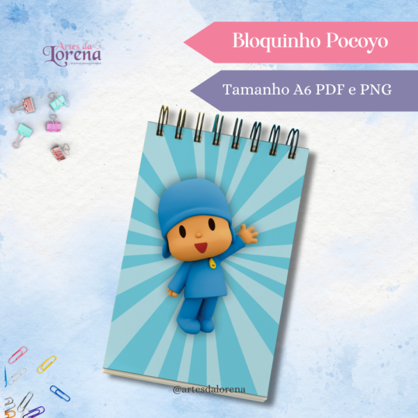 Bloquinho Pocoyo - Imagem 2
