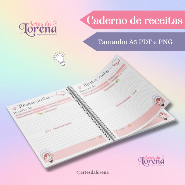Caderno de receitas - Imagem 4