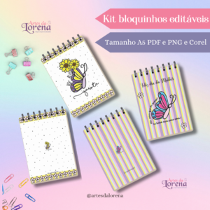 Bloquinho - Kit com 2 Arquivos Editáveis