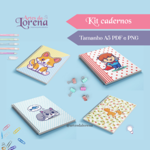 Caderno Pautado - Kit
