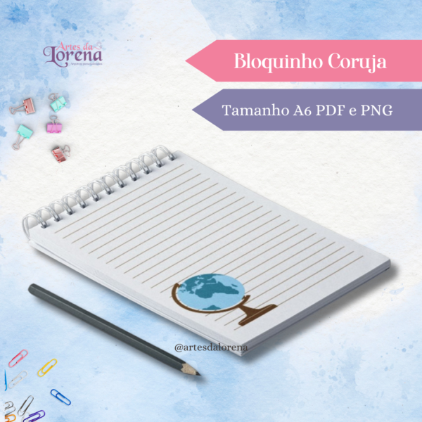 Bloquinho Coruja - professor - Imagem 2