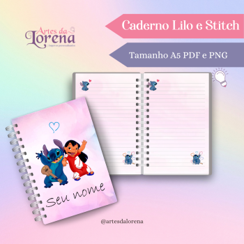 Caderno Lilo e Stitch (2)